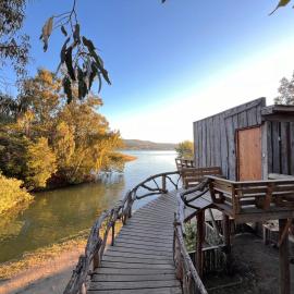 Casa en Bahía del rio Maule, naturaleza, tranquilidad, pet friendly，位于孔斯蒂图西翁的酒店