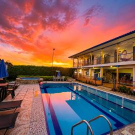 Finca Hotel Vista Palmar - Eje Cafetero，位于金巴亚的酒店