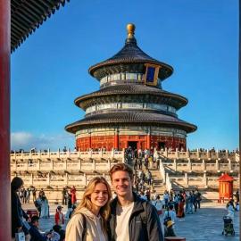 Beijing High-Rise Panoramic European International Mansion- Near Embassy District Forbidden City ,Temple of Heaven and Bar Street ,one-way PEK airport pick-up Express collection, free laundry, free coffee tourist ticket service