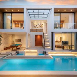 Casa Cemagi by Orivista-LUX 3BR Tropical, 2 Min to Beach，位于Cemagi的酒店