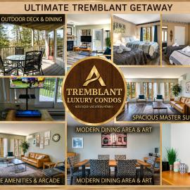 Tremblant Ski Condo, Arcade Games & Parking，位于蒙特朗布朗的酒店