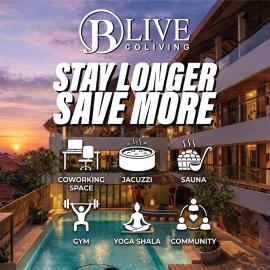 BLive Coliving Canggu，位于坎古的酒店