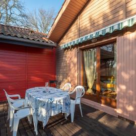 Chalet cosy entre lac et dunes, 4 pers. – Proche plages, centre, activités - Ménage inclus - FR-1-319-534，位于桑吉内的酒店