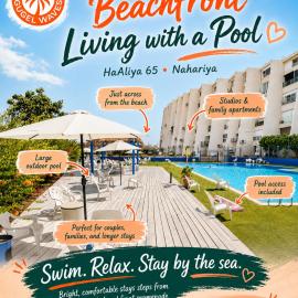 GW009 Gugel Waves Patio and Pool Seaview Apartment