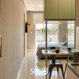 Studio com Forno Elétrico + Geladeira Grande，位于科蒂亚的酒店