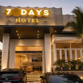 Hotel 7 Days Duc Hoa，位于Ấp Bình Tả (2)的酒店