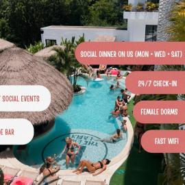 The Lazy Lama Hostel Uluwatu，位于乌鲁瓦图的酒店