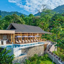 Tiki Villas Rainforest Lodge - Adults Only，位于乌维塔的酒店