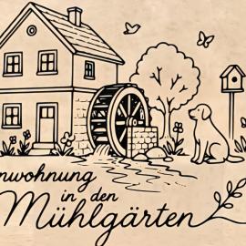 Ferienwohnung in den Mühlgärten，位于达恩的酒店