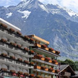 Hotel Central Wolter - Grindelwald，位于格林德尔瓦尔德的酒店