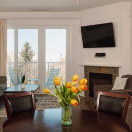 Maritime Lakeview Suite 317: Cozy 2-bedroom condo with stunning lake views in Bay Harbor, MI.