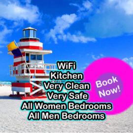 Hola - Brickell- Bayside Wynwood - Downtown - WiFi - Female Dorms and Male Dorms - No Mixed，位于迈阿密的酒店