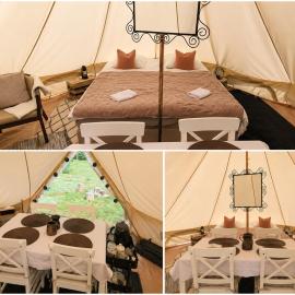 Sunrise Glamping Møn Wake Up to Birdsong，位于Askeby的酒店
