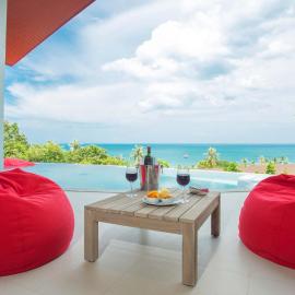 Eranda Pool Spa Villa, Chaweng Koh Samui，位于查汶的酒店