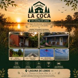 cabañas LA COCA，位于洛博斯的酒店