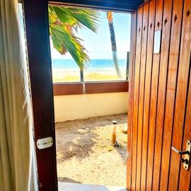 Beachfront suite right on the sand