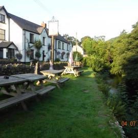 Staghunters Inn Hotel,位于Countisbury的酒店