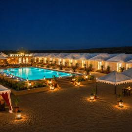 Sky Desert Safari Jaisalmer & Spa，位于斋沙默尔的酒店