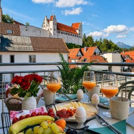 Schwanstein Apartments Füssen ZENTRUM，位于福森的酒店