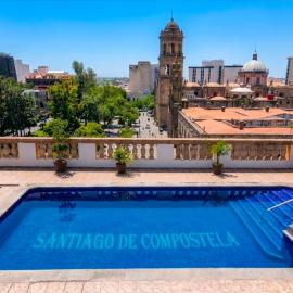 Hotel Santiago De Compostela - Guadalajara Centro Historico,位于瓜达拉哈拉的酒店