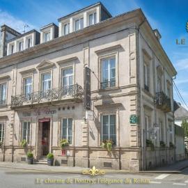 Hôtel Le Rohan Charme et Caractère，位于蓬蒂维的酒店