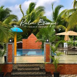 Palm Escape Beach Resort，位于巴加的酒店