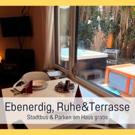 ROSMARIN - Kuschelige Fewo - Romantik & Entspannung im Whirlpool auf privater Terrasse, Ruhe & Hund willkommen - by FerienWohnenAmSee -，位于于伯林根的酒店