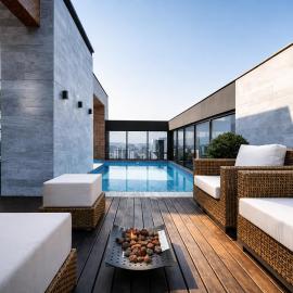 Apto no Centro -Duplex novo, wifi, ar cond, top!