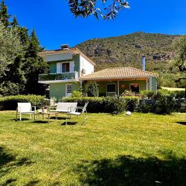 The Secret Garden at Villa Georgia Kalamata