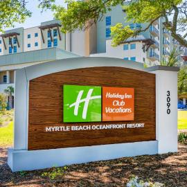 Holiday Inn Club Vacations Myrtle Beach Oceanfront，位于默特尔比奇的酒店