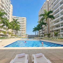 Apto 3Hab Piso 5 Piscina Gym Wifi Aire AC Parqueadero Soledad
