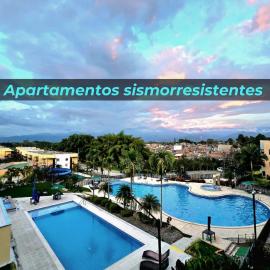 Apartamentos Privados de 3H y 2H a 5m del Aeropuerto, 20 minutos del Parque del Cafe y Centro de Armenia con 4 Piscinas, 3 Jacuzzi, Sauna By Molca，位于亚美尼亚的酒店