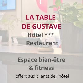 La Table de Gustave Hôtel Restaurant Espace Bien-Être，位于奥尔南的酒店