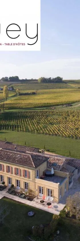 Chateau du Palanquey & SPA，位于Sainte-Colombe的酒店