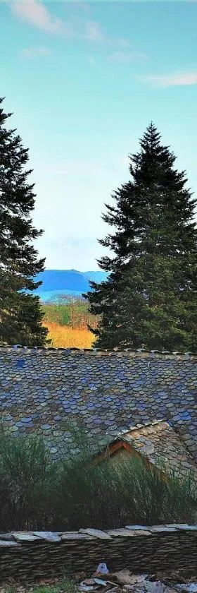Domaine des Marequiers chambre Silène，位于Saint-Germain-du-Teil的酒店