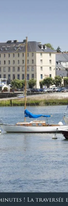 Grand Hôtel Bénodet Abbatiale Riviera Bretonne，位于贝诺代的酒店