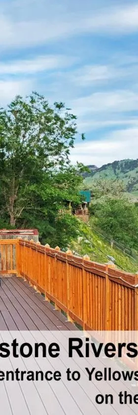 黄石河滨小屋酒店，位于加德纳的酒店