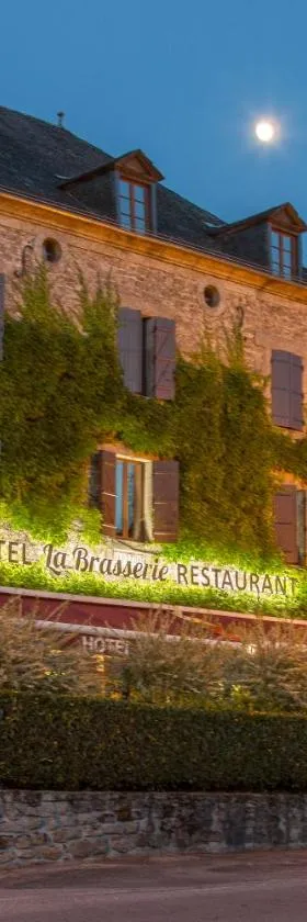 Logis Hôtel Restaurant La Brasserie，位于Treignac的酒店