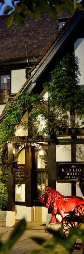 贝斯维斯特红狮酒店，位于索尔兹伯里的酒店