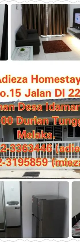 Adieza Homestay Dmuslim，位于马六甲的酒店