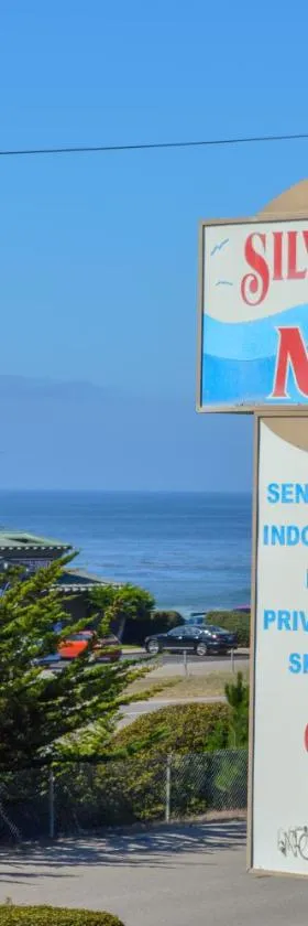 银色冲浪汽车旅馆，位于圣西米恩的酒店
