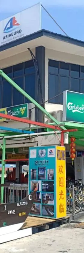 SkyCity Motel Pulau Ketam，位于Bagan Teochew的酒店