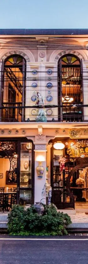 สงขลาแต่แรก แอนทีค โฮเท็ล Songkhla Tae Raek Antique Hotel，位于宋卡的酒店