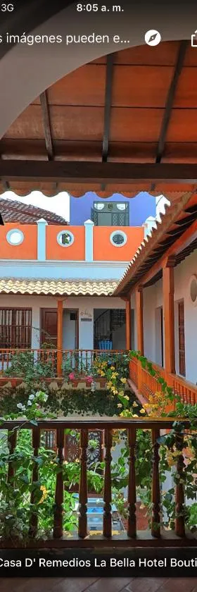 Casa D´Remedios La Bella Hotel Boutique，位于Ciénaga的酒店