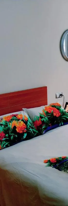 Ecobambú con terraza y parking en Pontevedra，位于San Salvador de Poio的酒店