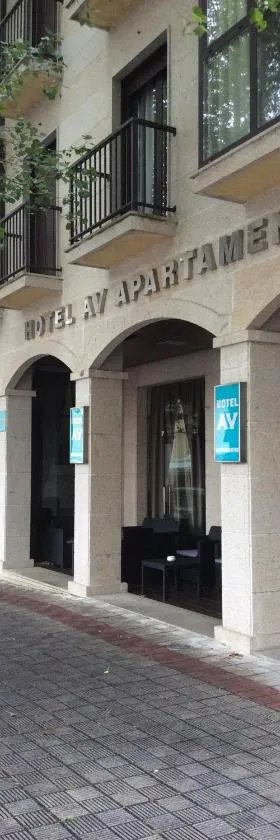 Hotel AV Apartamentos Lobios，位于洛维奥斯的酒店