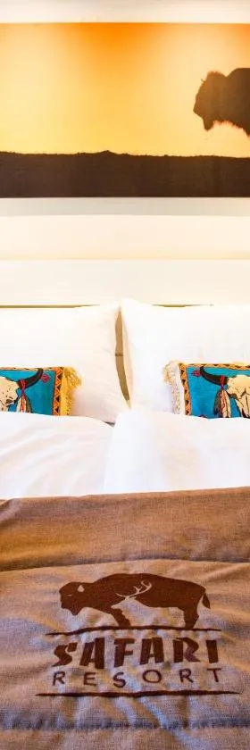 Residence Safari Resort - Bison Lodge，位于Borovany的酒店