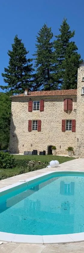 Chateau de la Rode，位于Aumessas的酒店