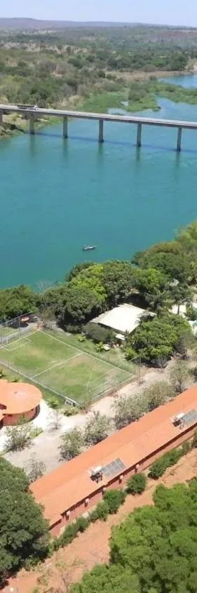Pousada Canto do Rio，位于三玛丽亚镇的酒店