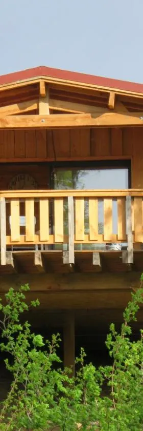 LES MATHIEUX la cabane du Parc，位于Bongheat的酒店